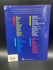 POLICE GUITAR TAB MESSAGE IN A BOX COMPLETE 4 VOLUMES SONGBOOK RARE TABLATURE