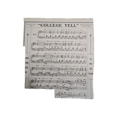 Vtg Sheet Music Covers Lot 5 Art Deco Ephemera Mixed Media Craft Partial – READ