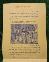 Chuck Harding and Confederates Songbook – 1963 Waco, TX – Rare And Very Nice!