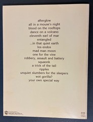 RARE! 1978 GENESIS Trick Of Tail / Wind & Wuthering MUSIC BOOK with MISSPELLING!
