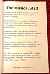 The Music Staff Notebook: Songwriting Manuscript Paper For Capturing Music Ideas