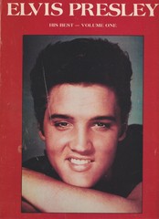 ELVIS PRESLEY His Best Volume One SONGBOOK SHEET MUSIC BOOK
