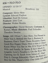 1917 11×14 Revue sheet music ‘FLO-FLO’ ‘GOOD-BYE HAPPY DAYS’