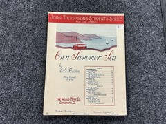 On a Summer Sea Ella Ketterer John Thompson Piano Sheet Music Willis Music 1937
