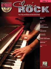 Classic Rock for Keyboard Play-Along Vol 3 Piano Sheet Music Songs Book CD Pack