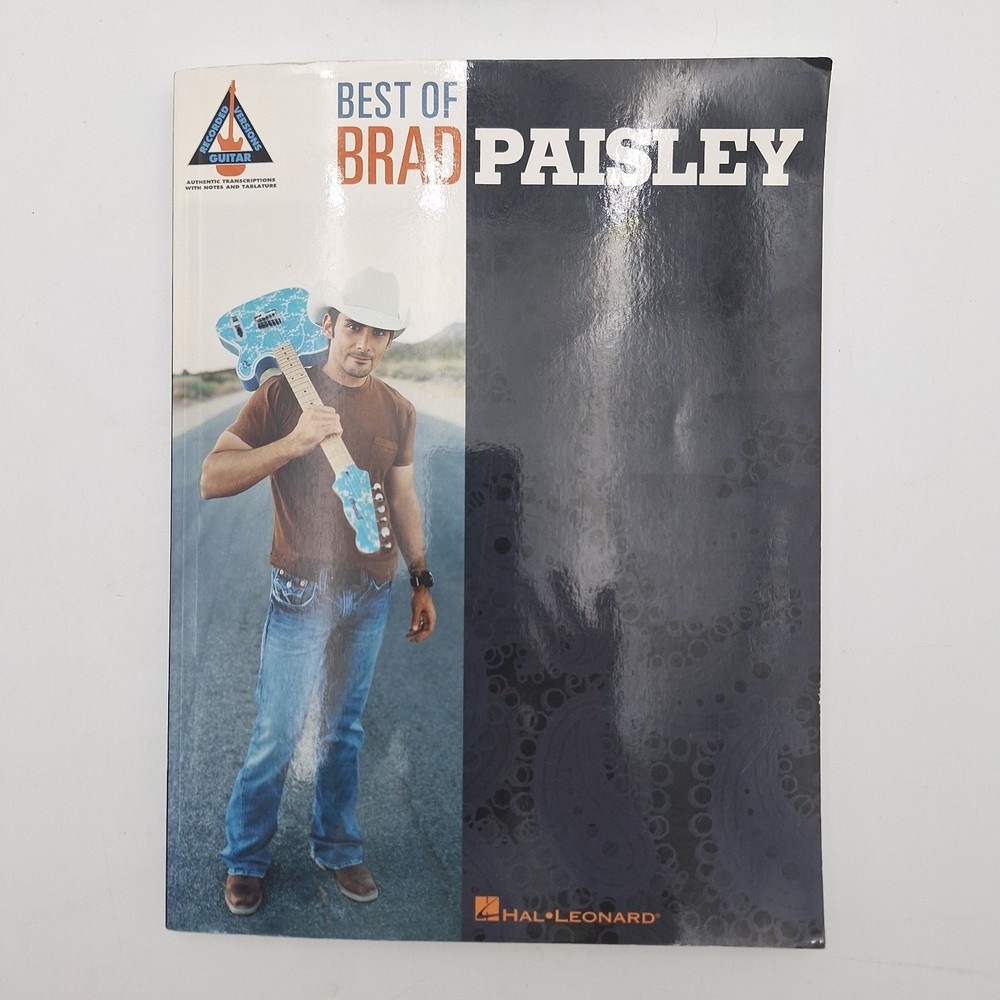 Best of Brad Paisley by Brad Paisley (2008 Paperback) Sheet Music Guitar