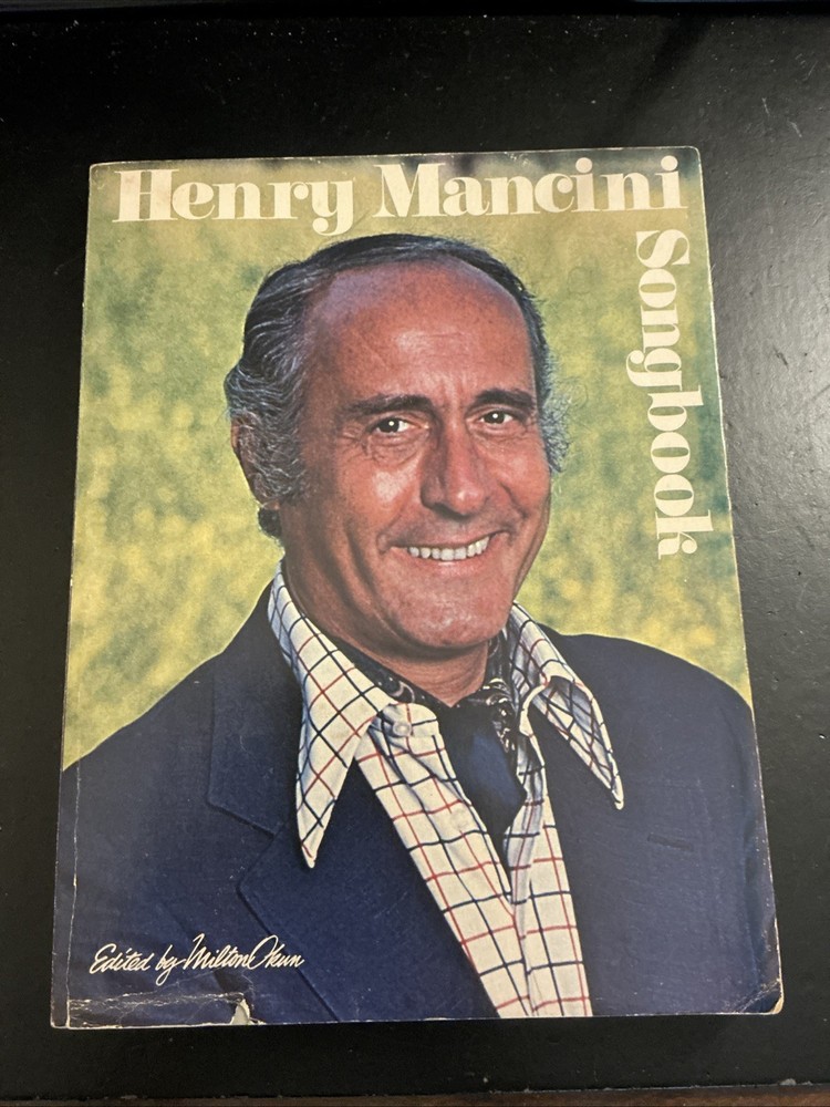 Henry Mancini Songbook, 1981 Cherry Lane Music 215 pages 60+ songs Custom