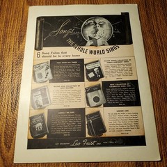 My Margarita Sheet Music Maria Grever 1938 Leo Feist P/V/G