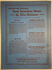 Short Classics Young People Like Piano 1948 Ella Ketterer Theodore Presser