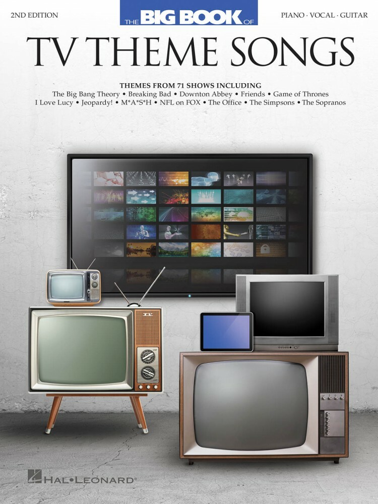 Big Book of TV Theme Songs 2nd Edition Sheet Music Piano Vocal Book 000294317
