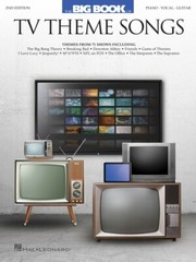 Big Book of TV Theme Songs 2nd Edition Sheet Music Piano Vocal Book 000294317