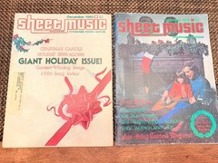 Vintage Sheet Music Magazine Lot of 13 Volumes 1979-1982. Good Condition