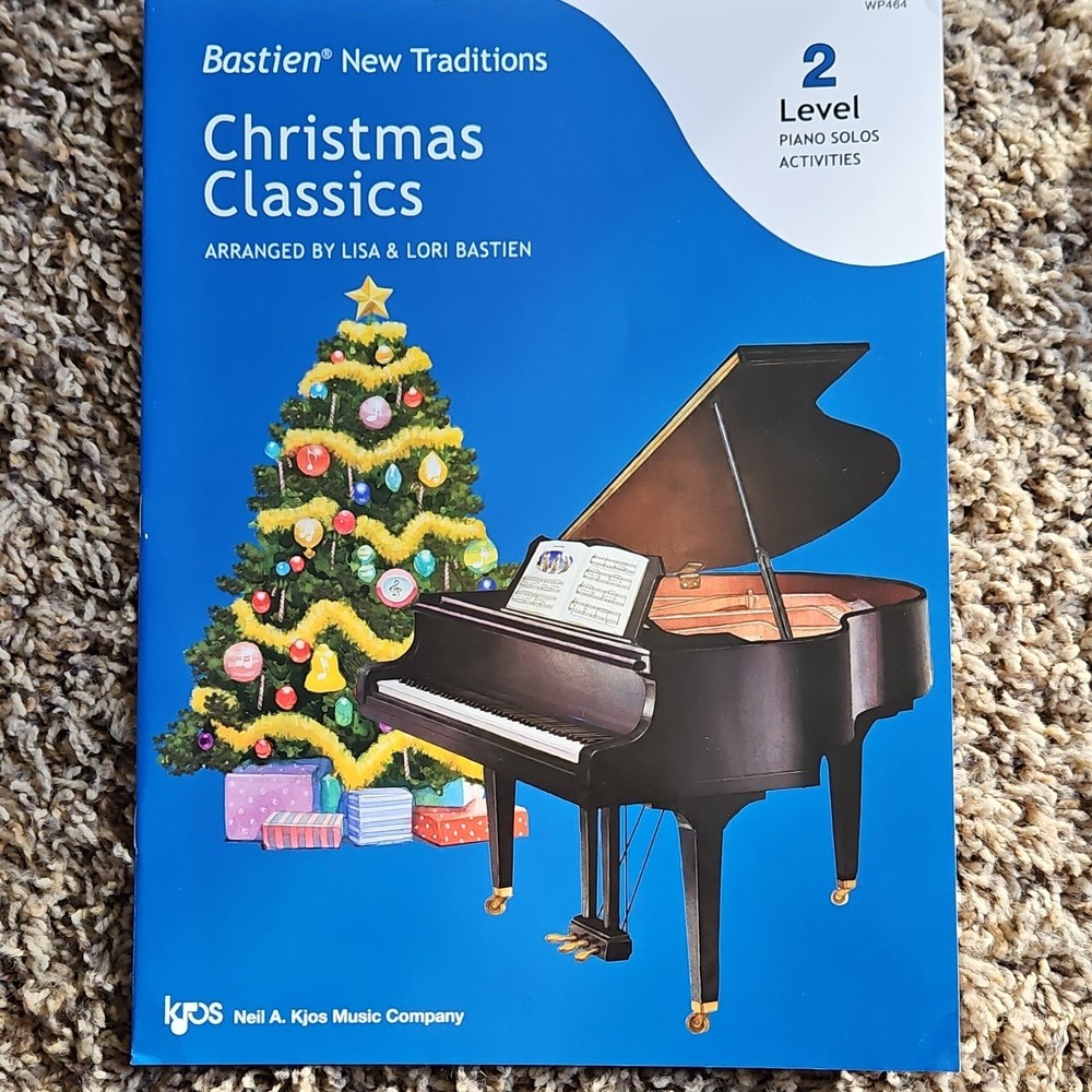 WP464 Bastien New Traditions Christmas Classics Level 2 Piano Neil A. Kjos