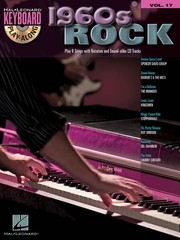 1960s Rock Keyboard Play-Along Vol 17 Piano Sheet Music Songs Book CD Pack