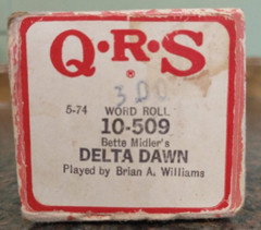 QRS Music Word Player Piano Rolls PICK FROM LIST – ASSORTED TITLES ALL TESTED