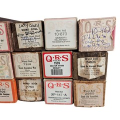 QRS Player Piano Rolls – Choose Your Own