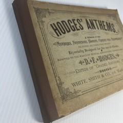 Hodges Anthems 1881 Antique Choral Music Book