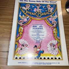 Sugar Babies Sheet Music 1979 Sunny Side Of The Street Piano Broadway Musical