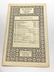 The Witmark Choral Library Sheet Music Lot Song Four Part TTBB 1930s
