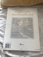Midnight Meditations Arranged for Piano by ROGER BENNETT PB 1998 Lillenas Pub