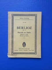 Berlioz – Harold in Italy Op. 16 – Eulenburg Miniature Study Score PB G+