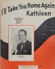 I&rsquo;LL TAKE YOU HOME AGAIN KATHLEEN Piano Sheet Music, Ukulele Tabs & Lyrics 1935