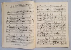 Robbins Hollywood Song Folio Vintage Songbook Music Anthology 1939 No Cover