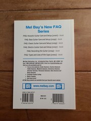 FAQ: Electric Guitar Care and Setup by John LeVan Mel Bay Presents New (1884)