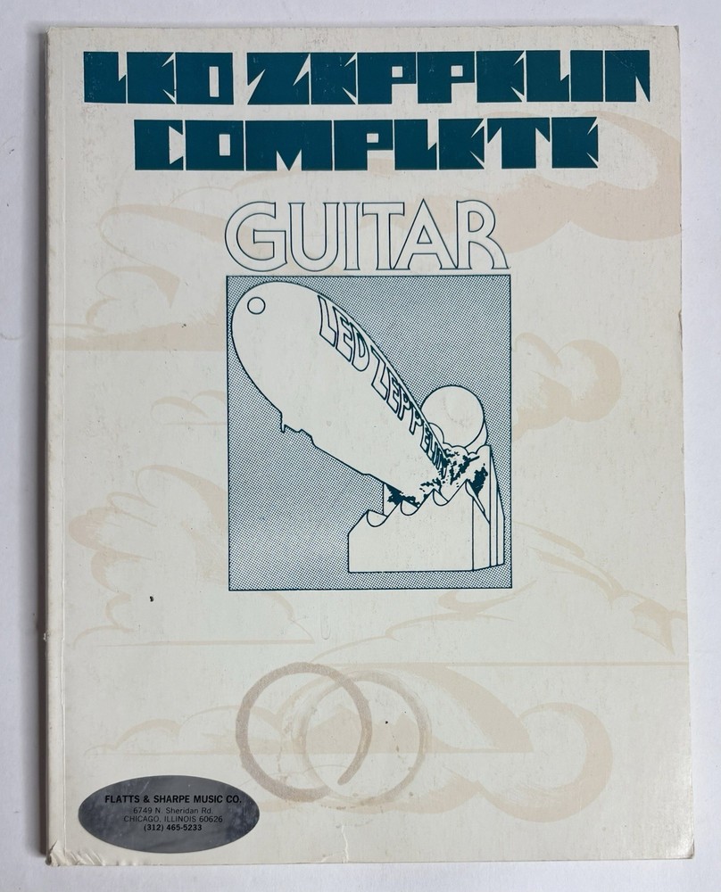 Led Zeppelin Complete Guitar Songbook – 1975 – Superhype Publishing Paperback