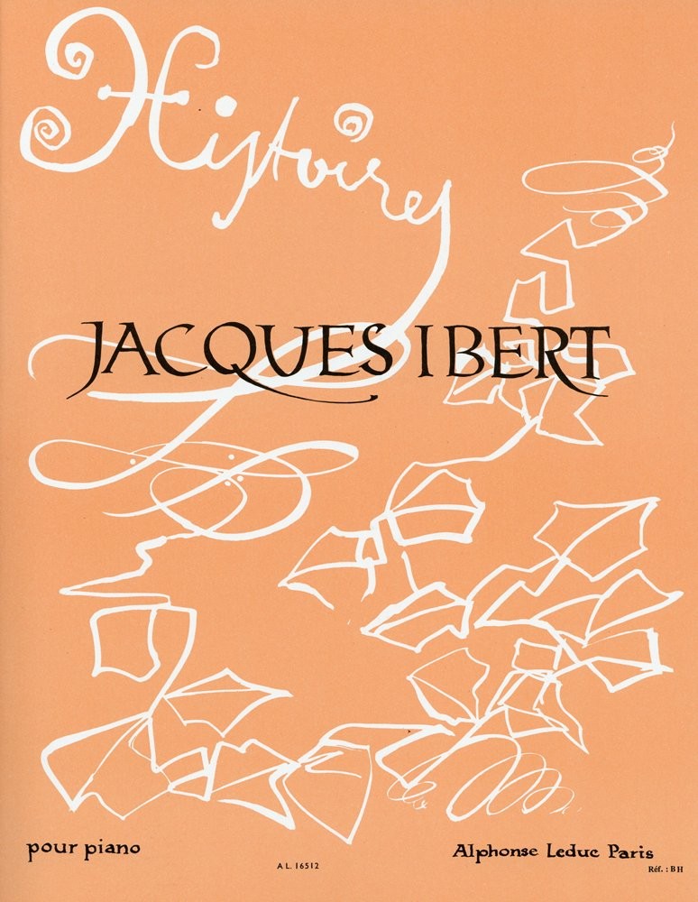 Ibert: Piano Suite « Narrative » complete edition/Leduc