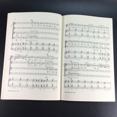 ALAN HOVHANESS 6108 Opus 157 Edition Peters Magnificat Vocal Score Klavierauszug