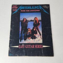 Lot Of 4 METALLICA Guitar Tab Books – RIDE THE LIGHTNING/MASTER OF PUPPETS/ MORE