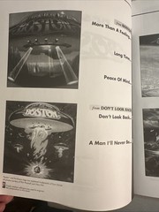 Best of Boston Piano-Vocal-Guitar Guitar Notation Book