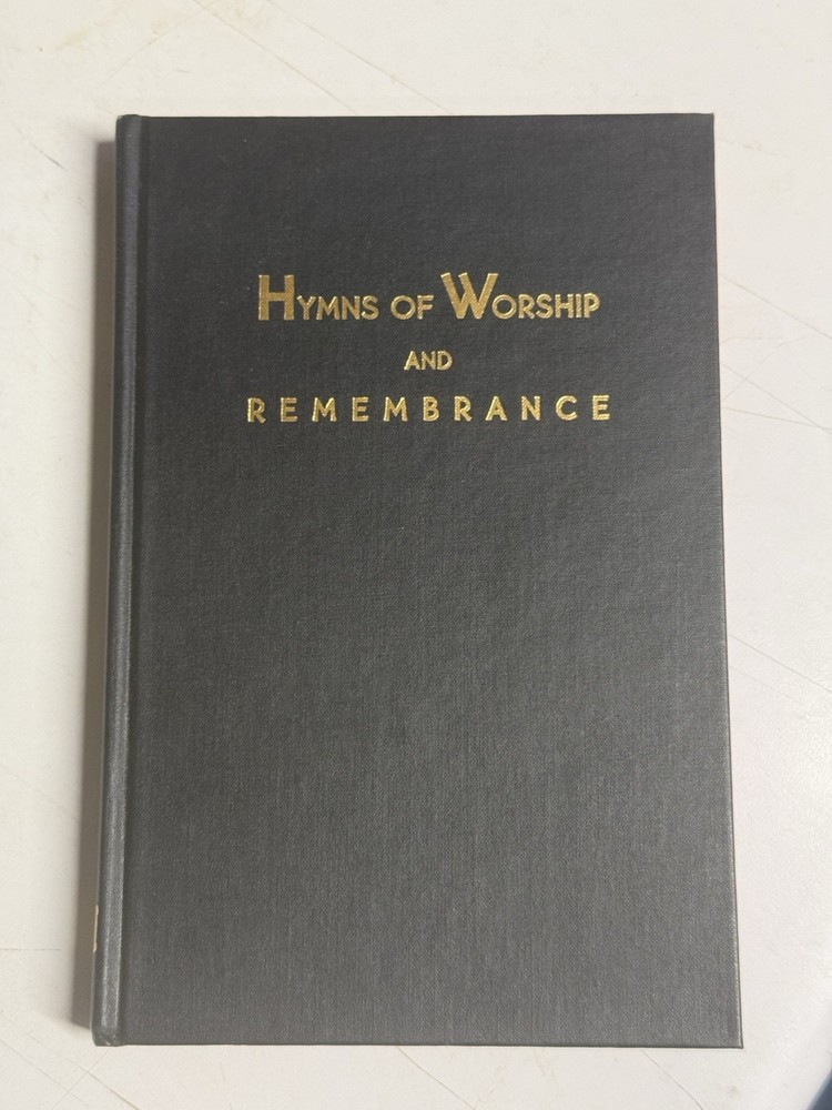 Hymns of Worship and Remembrance – Hardcover – 1950- NEW unused Super Rare