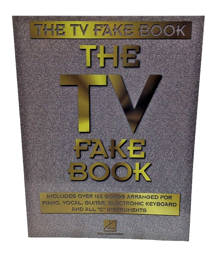 The TV Fake Book Songbook Sheet Music Song Book Piano Chords 1995 M24