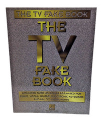 The TV Fake Book Songbook Sheet Music Song Book Piano Chords 1995 M24