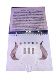 Vintage 1stB Flat Cornet Sheet Music In Plastifold Music Holder Multiple Songs