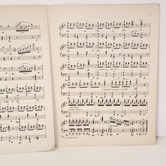 Antique 1901 Sabbath Echoes Sun Of My Soul Piano Organ Sheet Music