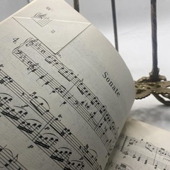 Vintage Kalmus Mozart Sonatas & Three Fantasias Piano Urtext Sheet Music USA