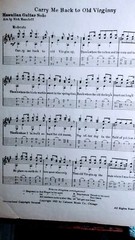 SONG LYRICS CARRY ME BACK TO OLD VIRGINNY WORDS/MUSIC JAMES A.BLAND