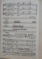 Vtg 1967 MAME SHEET MUSIC BOOK Tams Witmark CHORUS PART Musical Plays SONGBOOK