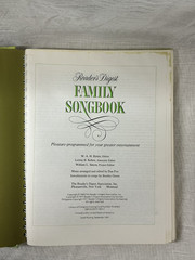 Family Song Book – Reader&rsquo;s Digest – 1977 Hard Cover Spiral Bound Sheet Music