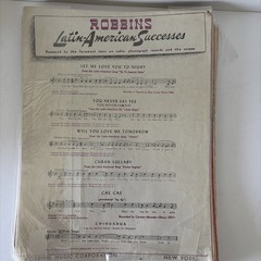 VTG Laura Sheet music Lyric by Johnny Mercer/ music by David Raksin 1945 Tierney