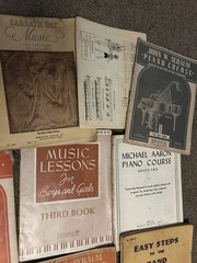 16 Old Music Books & Hymnals 1940’s
