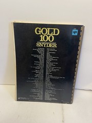 GOLD 100 JERRY SNYDER GUITAR TRADE PAPERBACK 1974 VINTAGE