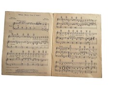 What More Can I Ask Sheet Music 1930 Ray Noble Annoa Winn Big English Success
