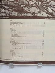 Chicago Third Album POSTER Sheet Music Song Book Sketch Score Piano Vocals M3