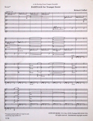 BRASS 7/LOT Quartet Quintet Trumpet Sextet Ensemble ~Full Score/Parts BRAND NEW!
