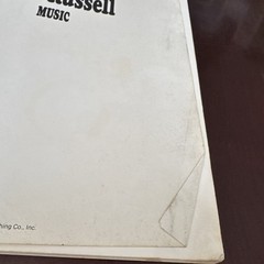 LEON RUSSELL – MUSIC Songbook (1971) Large Paperback