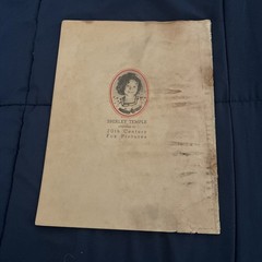 Sing With Shirley Temple Song Album Book 20th Century Fox Pictures 1935-DAMAGED
